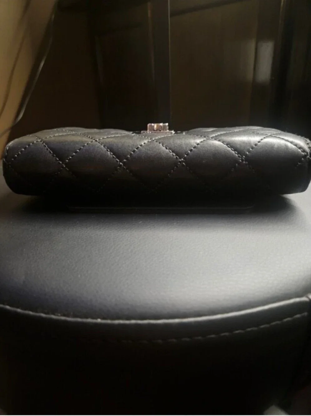 Michael Kors Astrid Quilted Leather Carryall Clutch Wallet